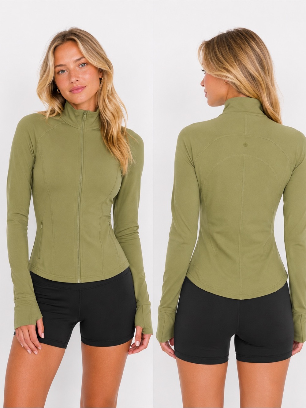 Lululemon InStill Jacket Bronze Green Size 10